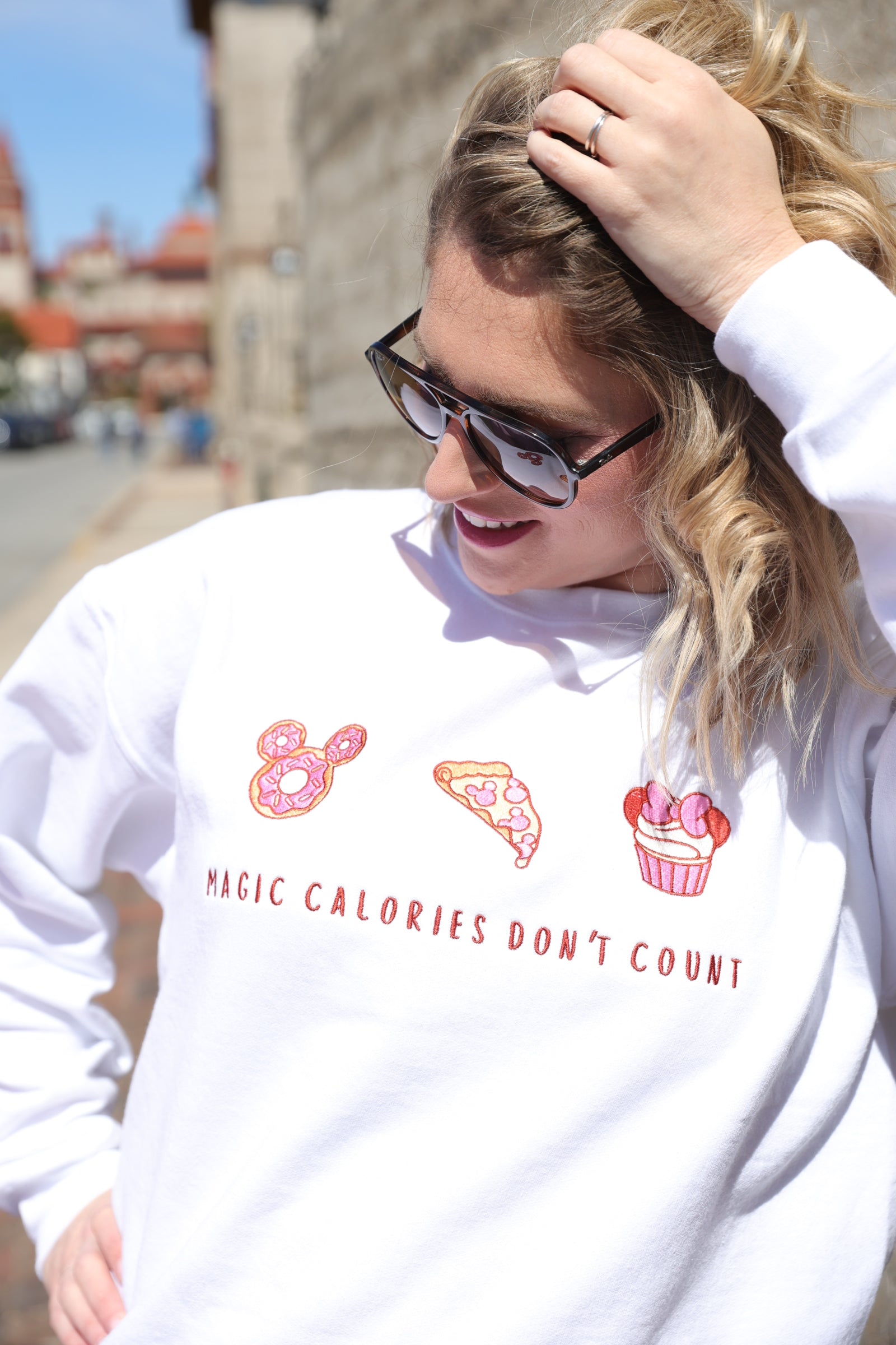 Wear Your Favorite Treats: Custom Snack Embroidered Sweatshirt