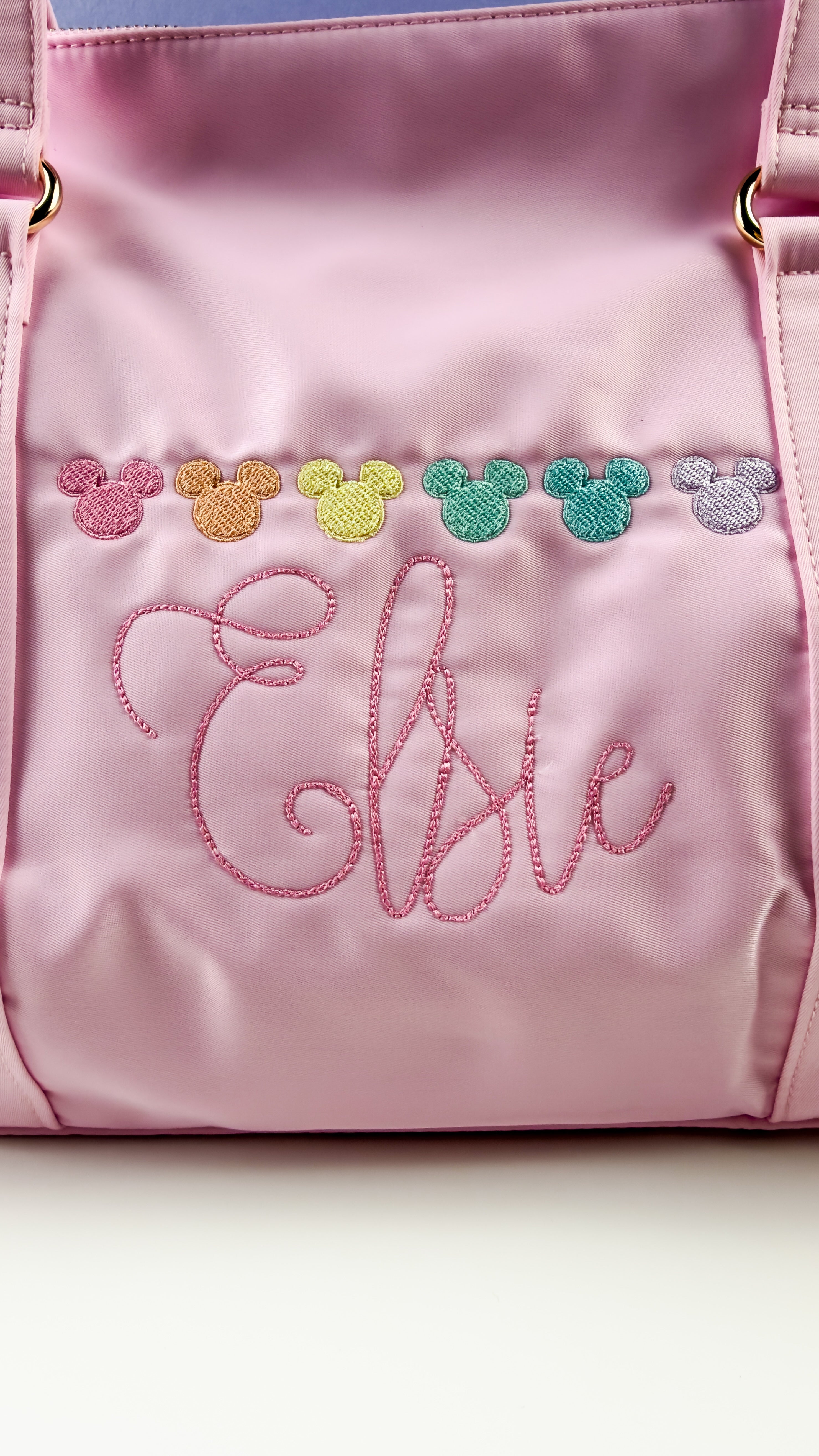 Pastel Rainbow Duffel