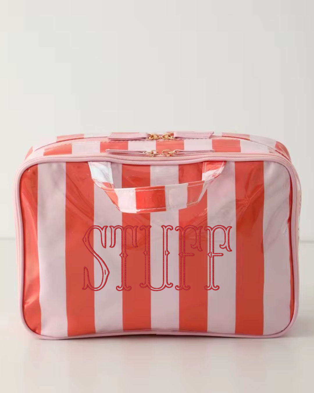 The Getaway Edit: Striped Carryall Travel Case
