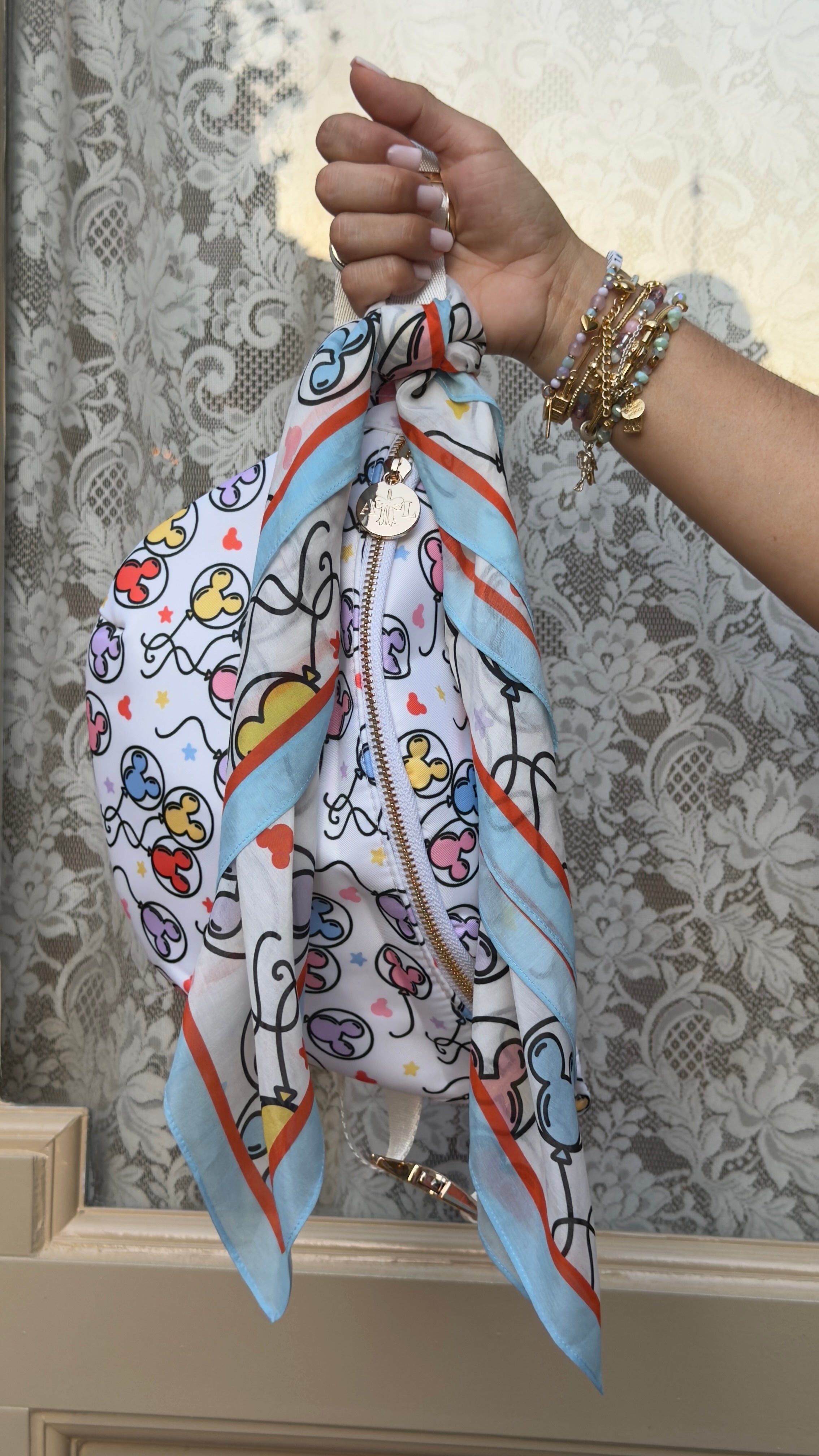 Park Day Balloons Scarf