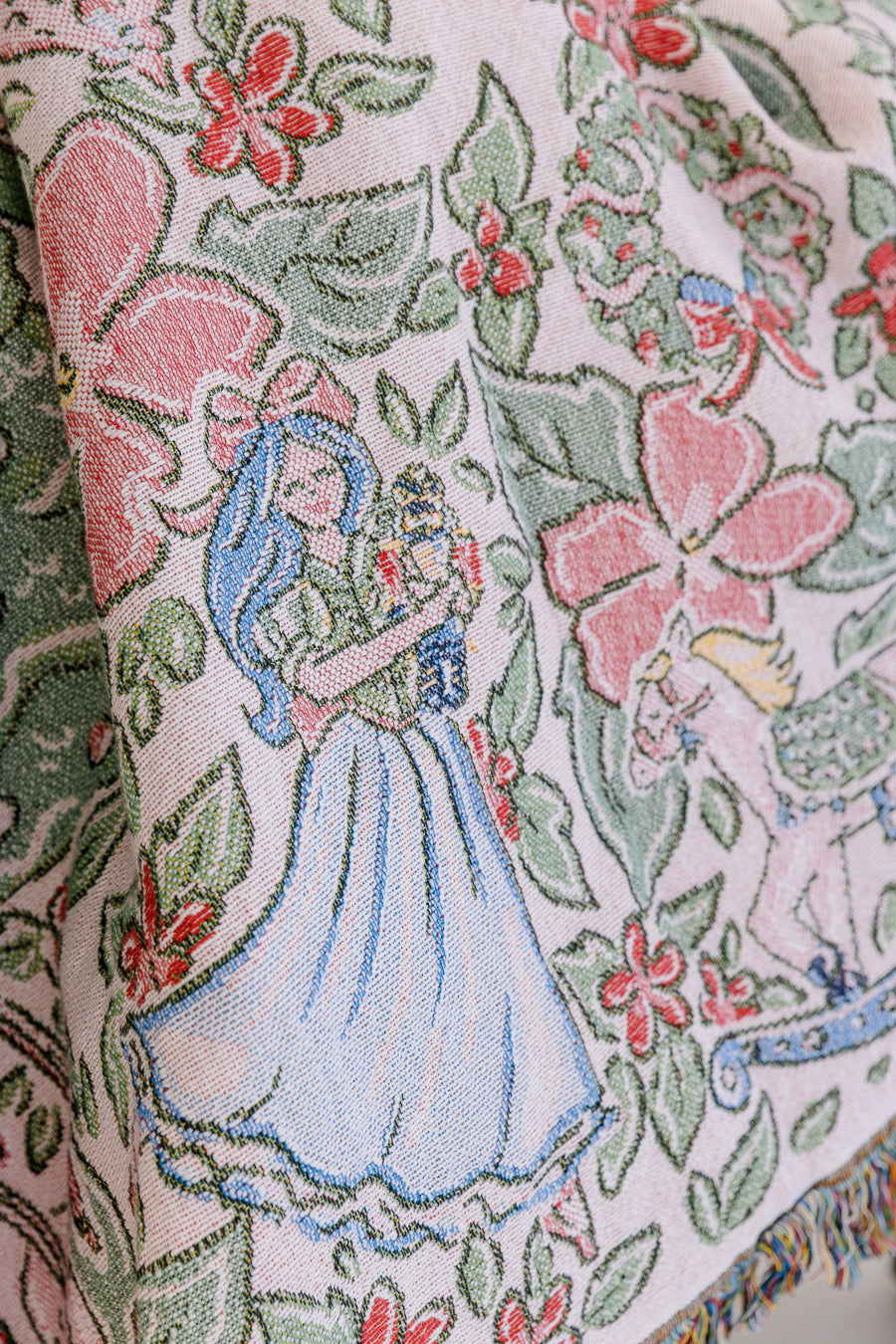 Nutcracker in Bloom Woven Blanket