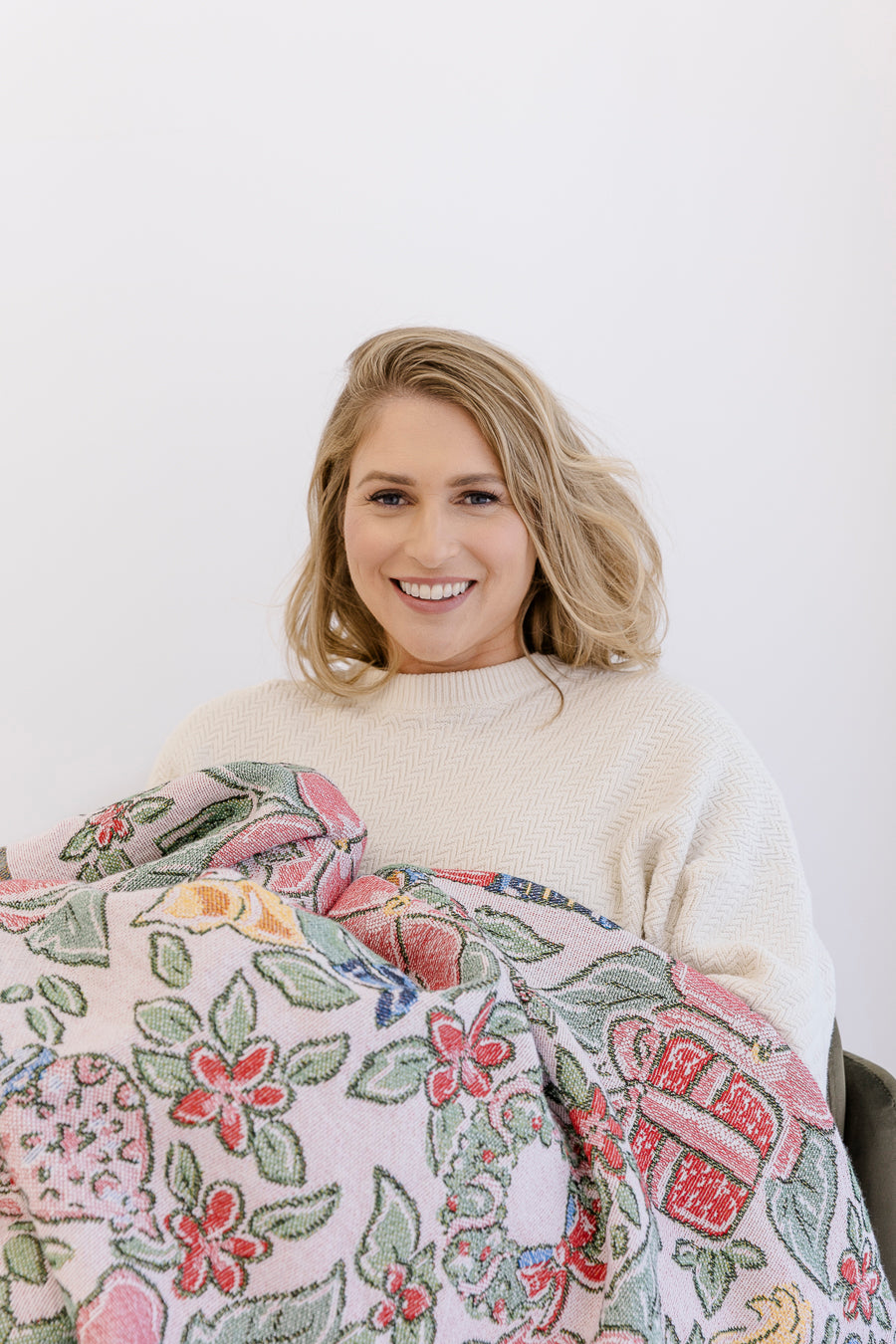Nutcracker in Bloom Woven Blanket