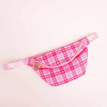 Main Street Merry Plaid Fanny Pack