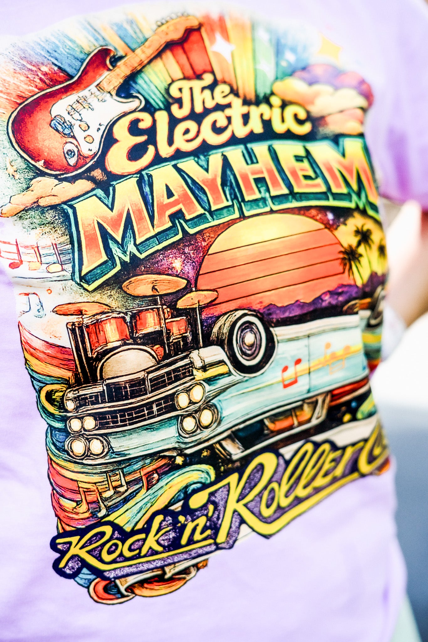 Neon Band Concert Tee