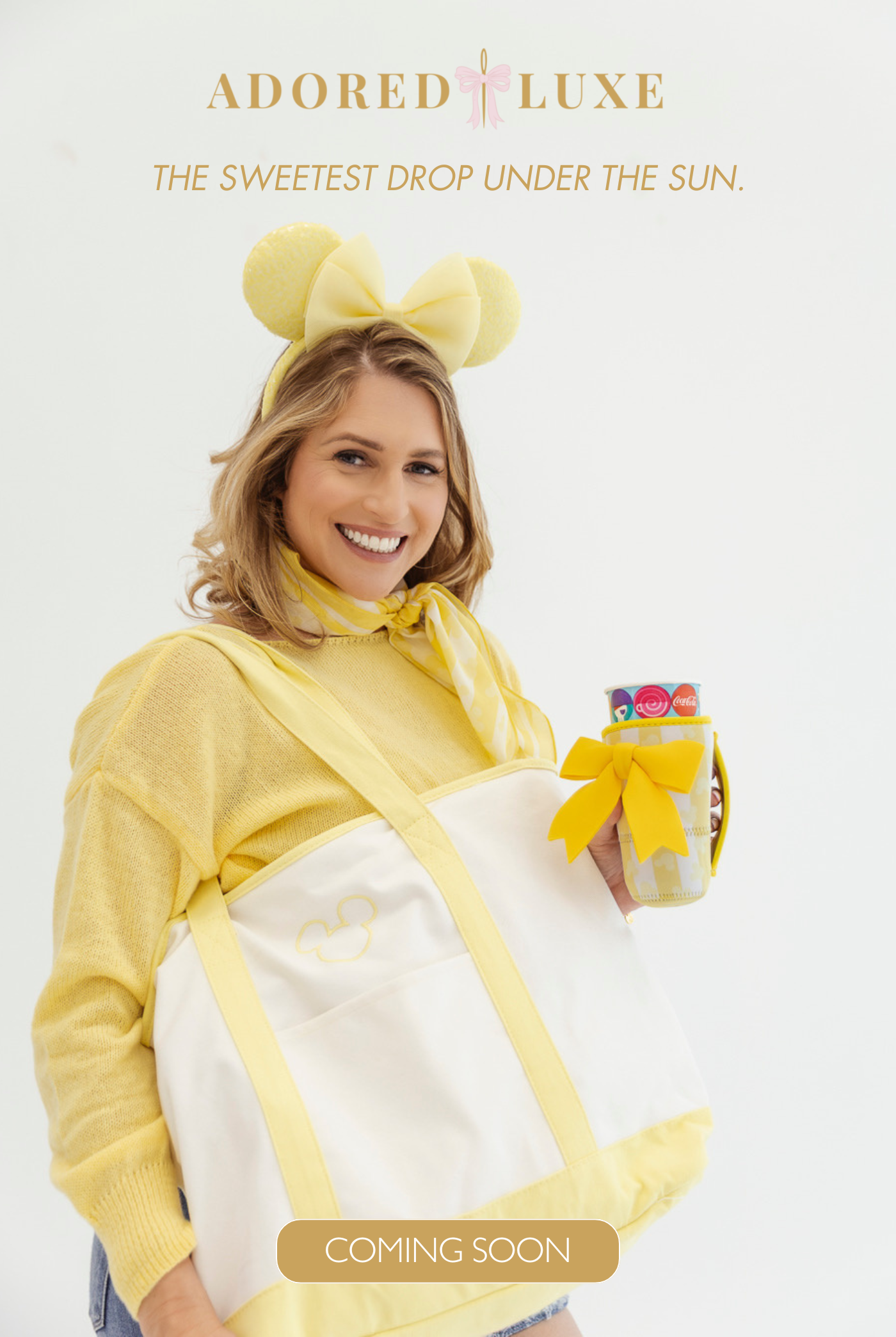 Butter Stripe Magic Canvas Tote