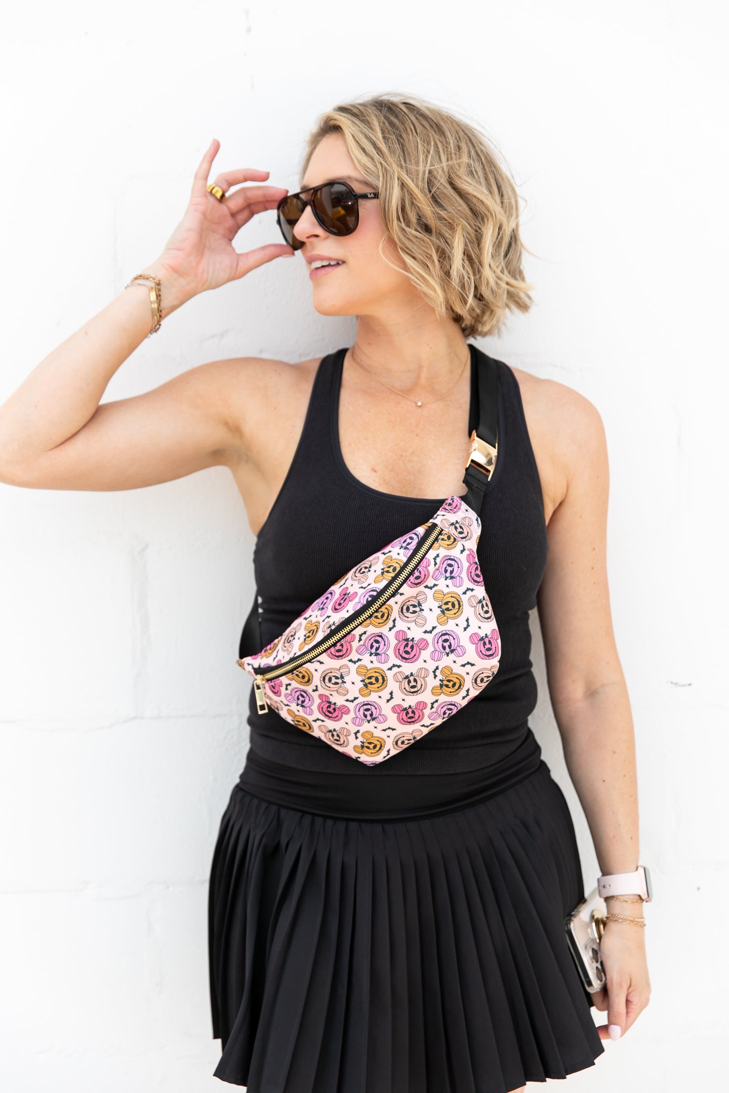 Halloween Pumpkin Mickey Fanny Pack