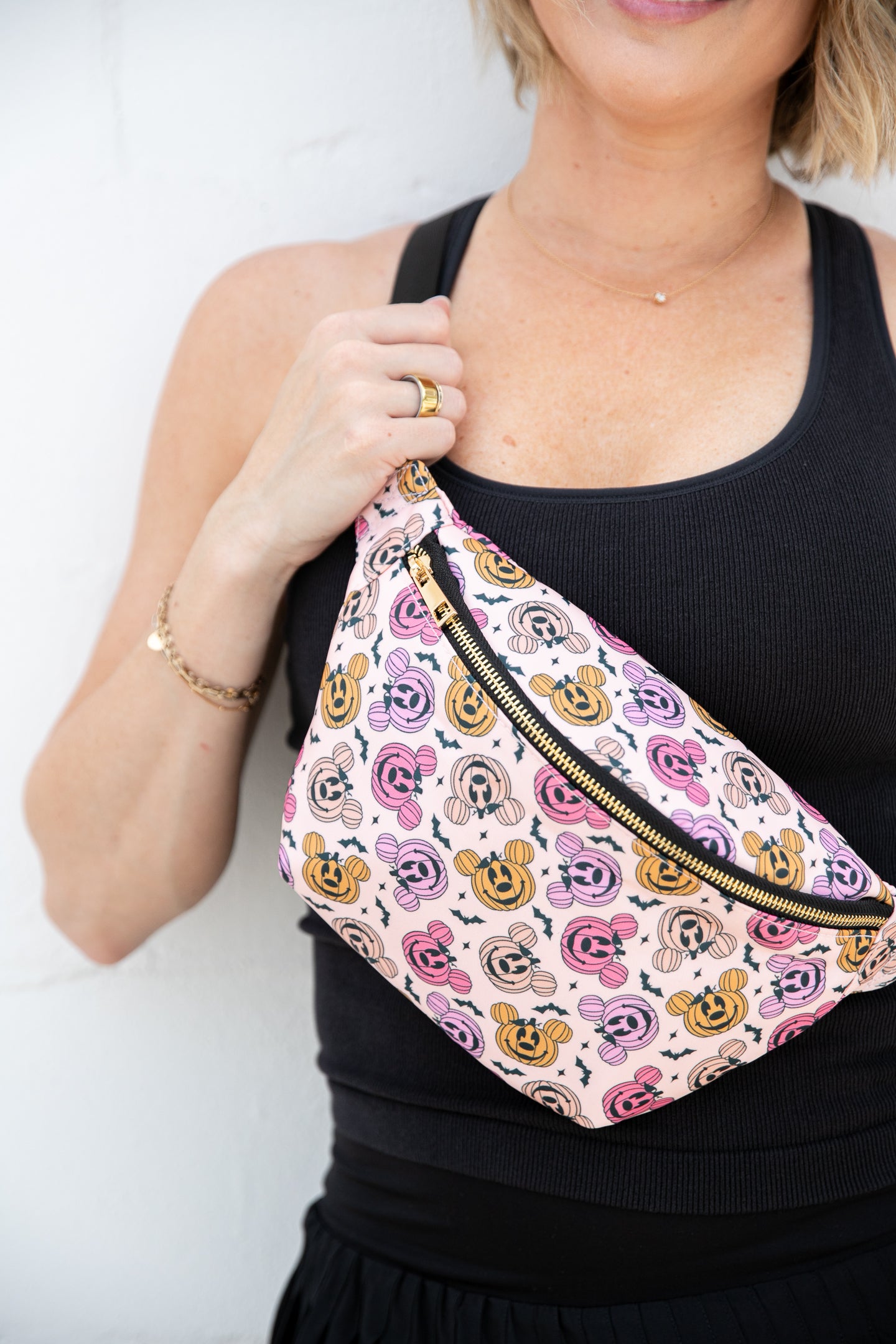 Halloween Pumpkin Mickey Fanny Pack