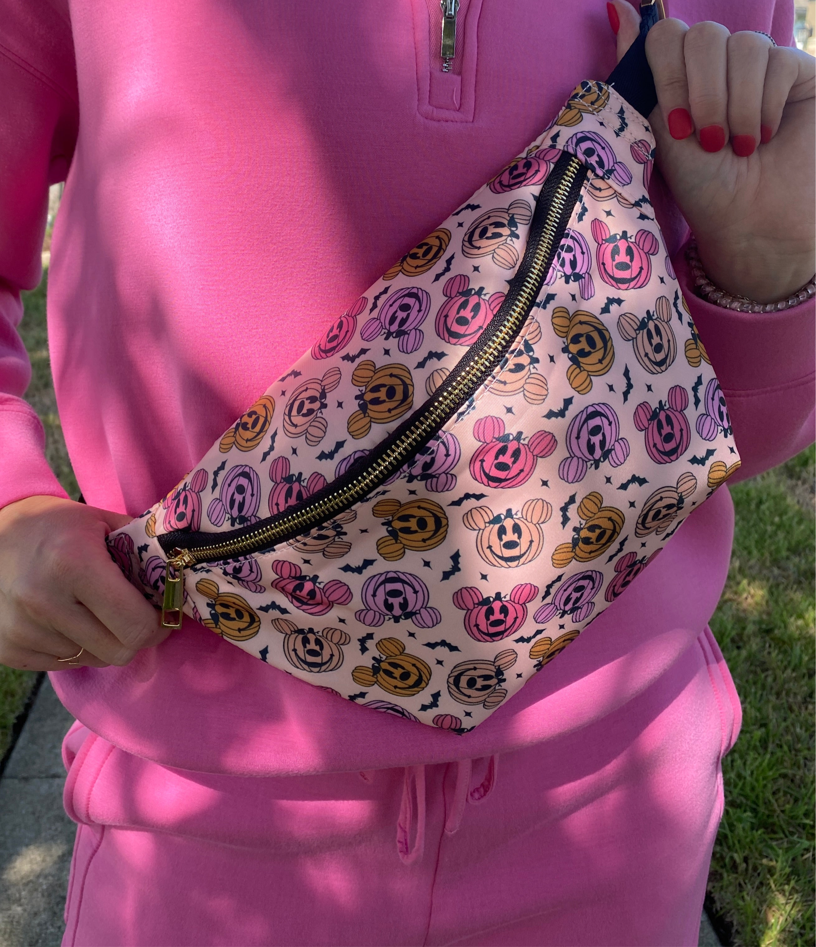 Halloween Pumpkin Mickey Fanny Pack