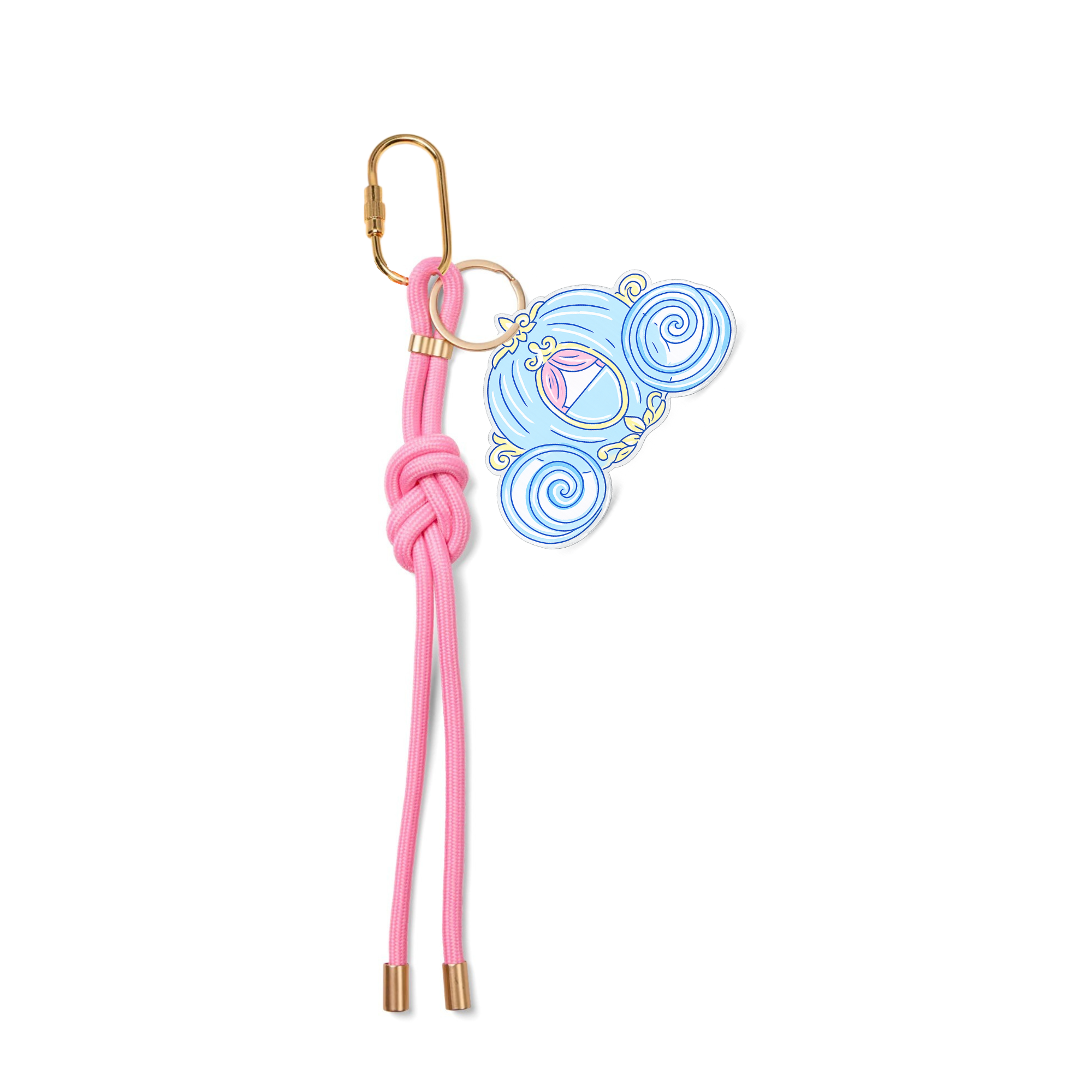Once Upon a Bloom Carriage Bag Charm