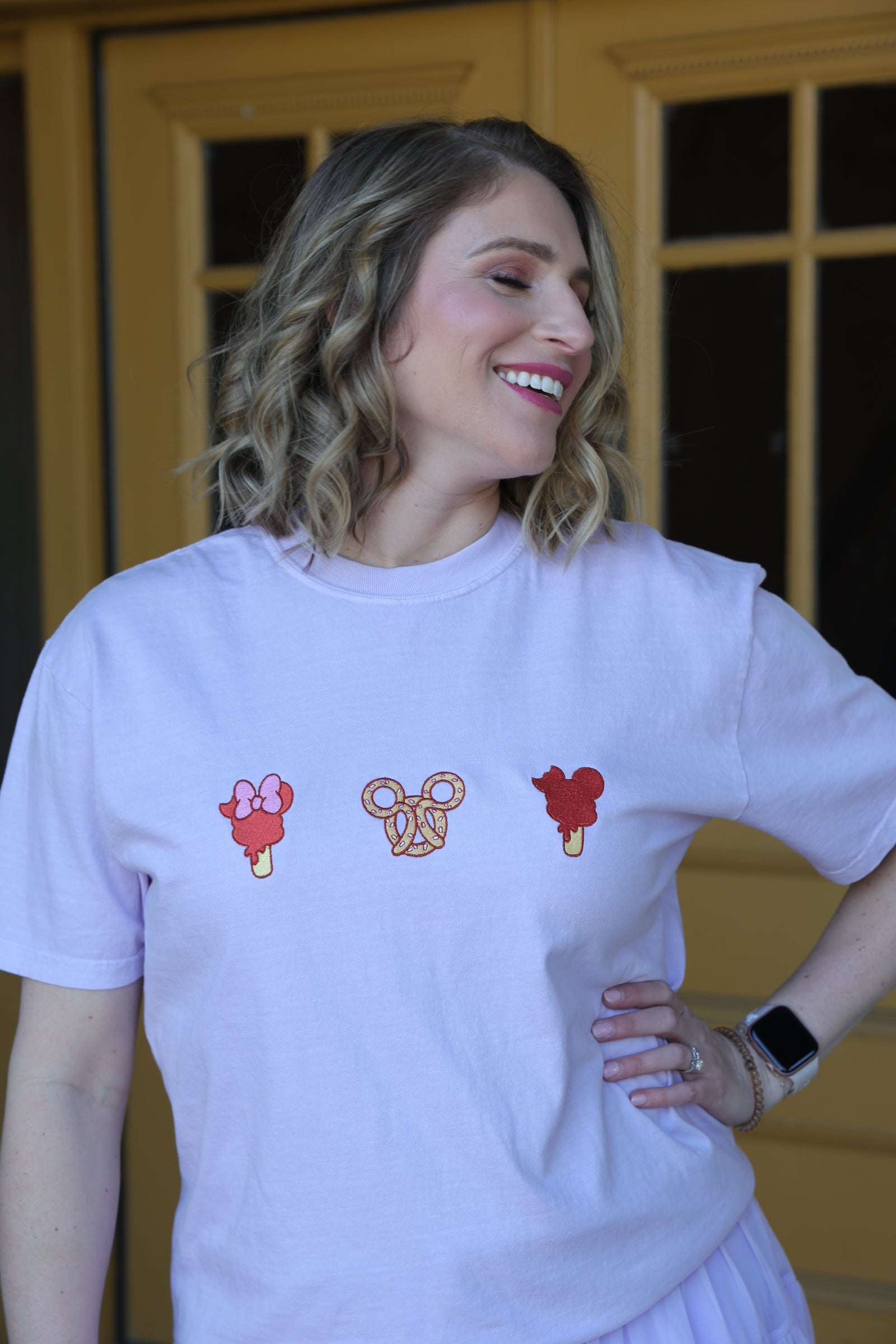 Custom Snack Embroidered T-Shirt