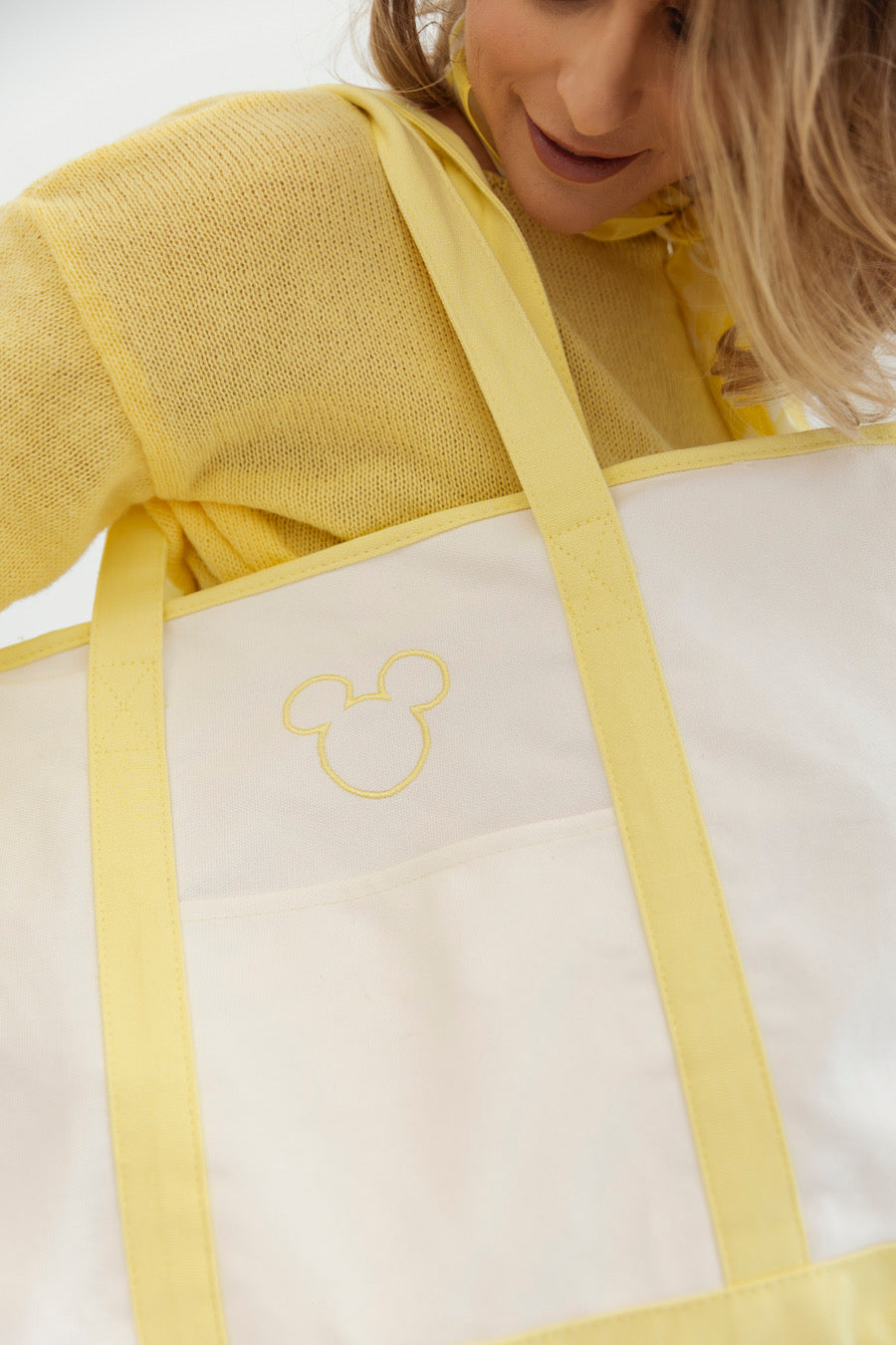 Butter Stripe Magic Canvas Tote