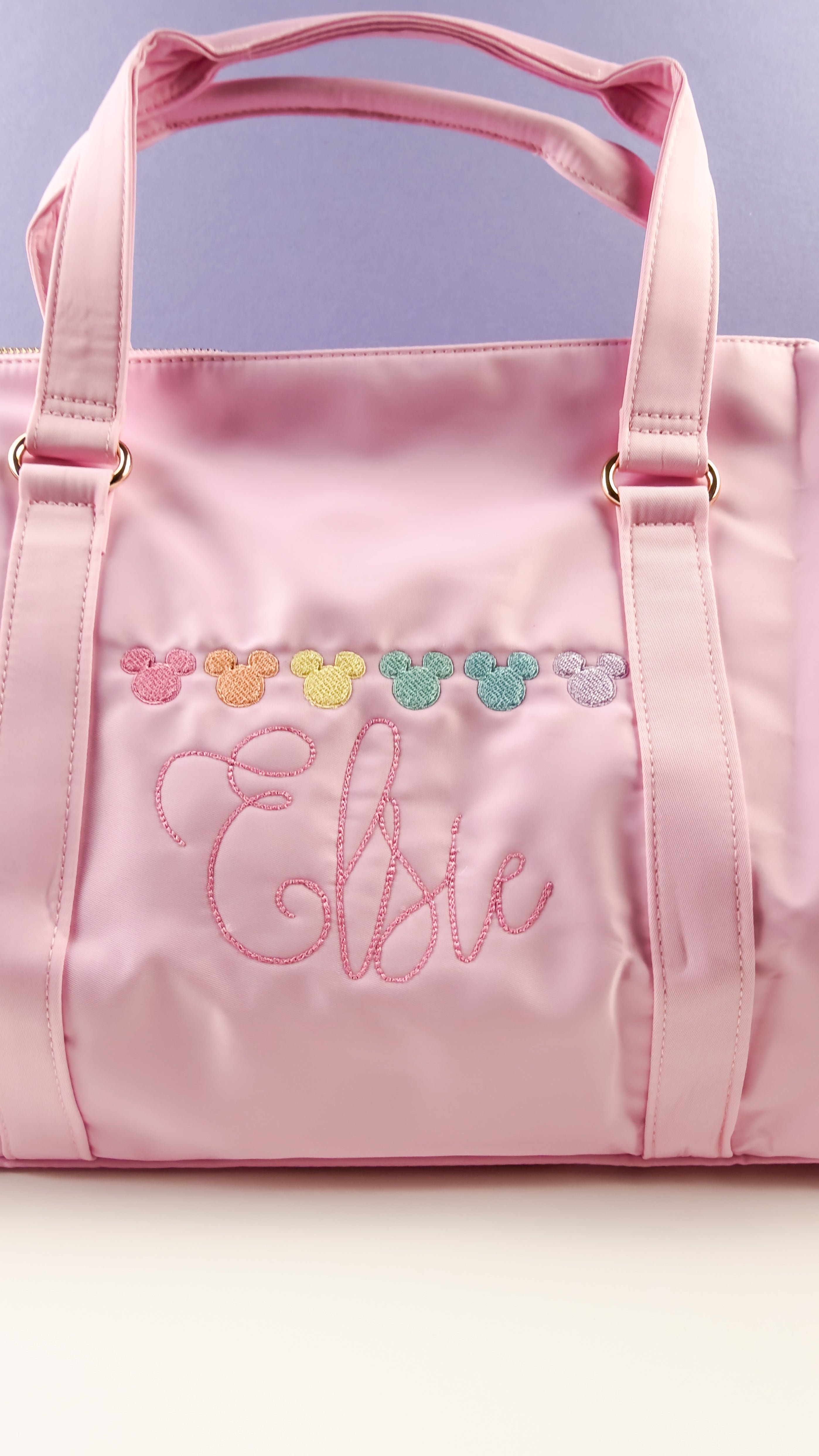 Pastel Rainbow Duffel