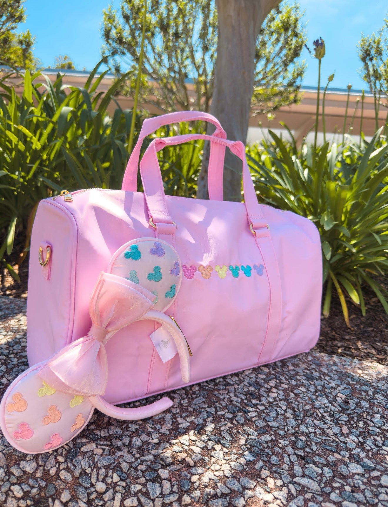 Pastel Rainbow Duffel