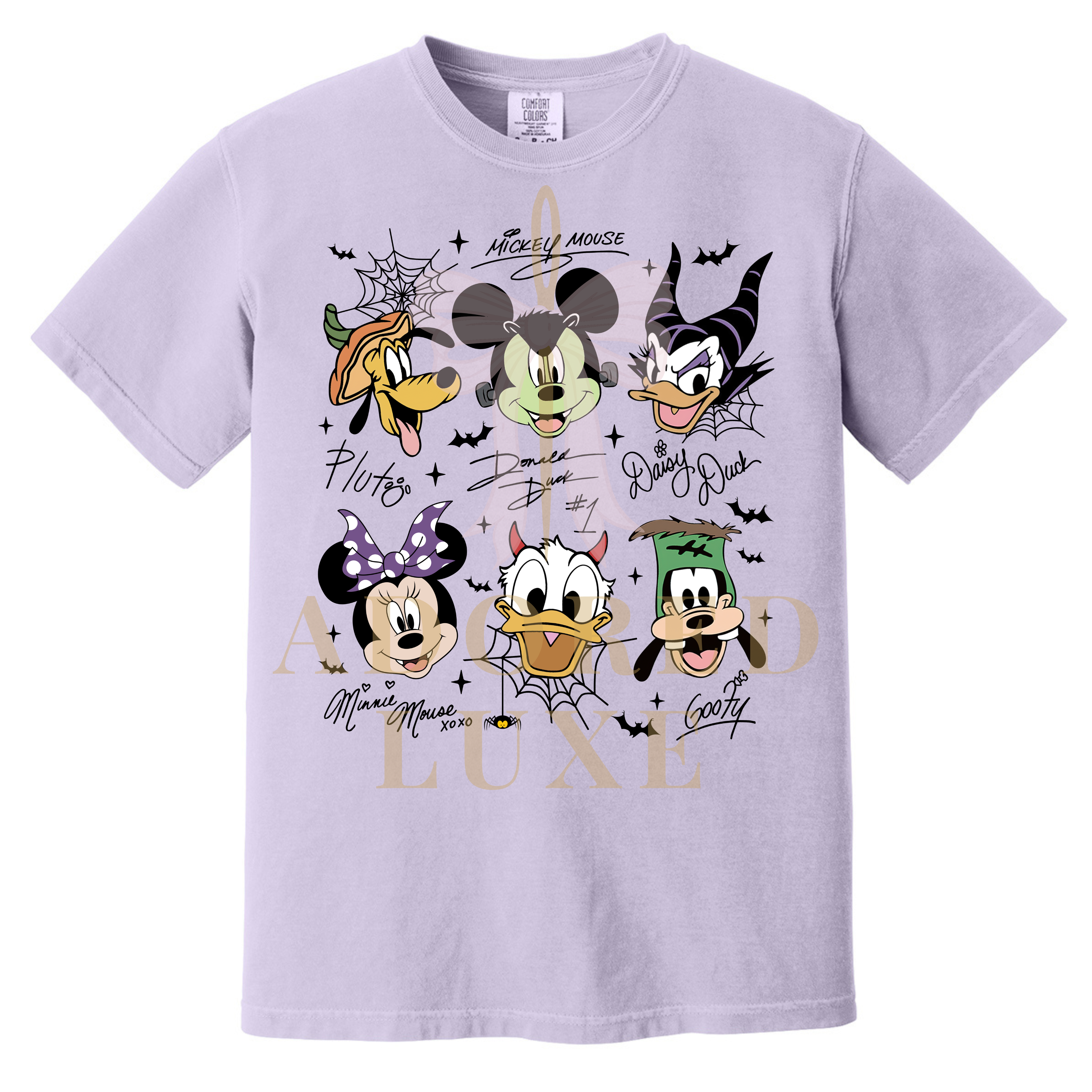 Halloween Characters Autograph Tee