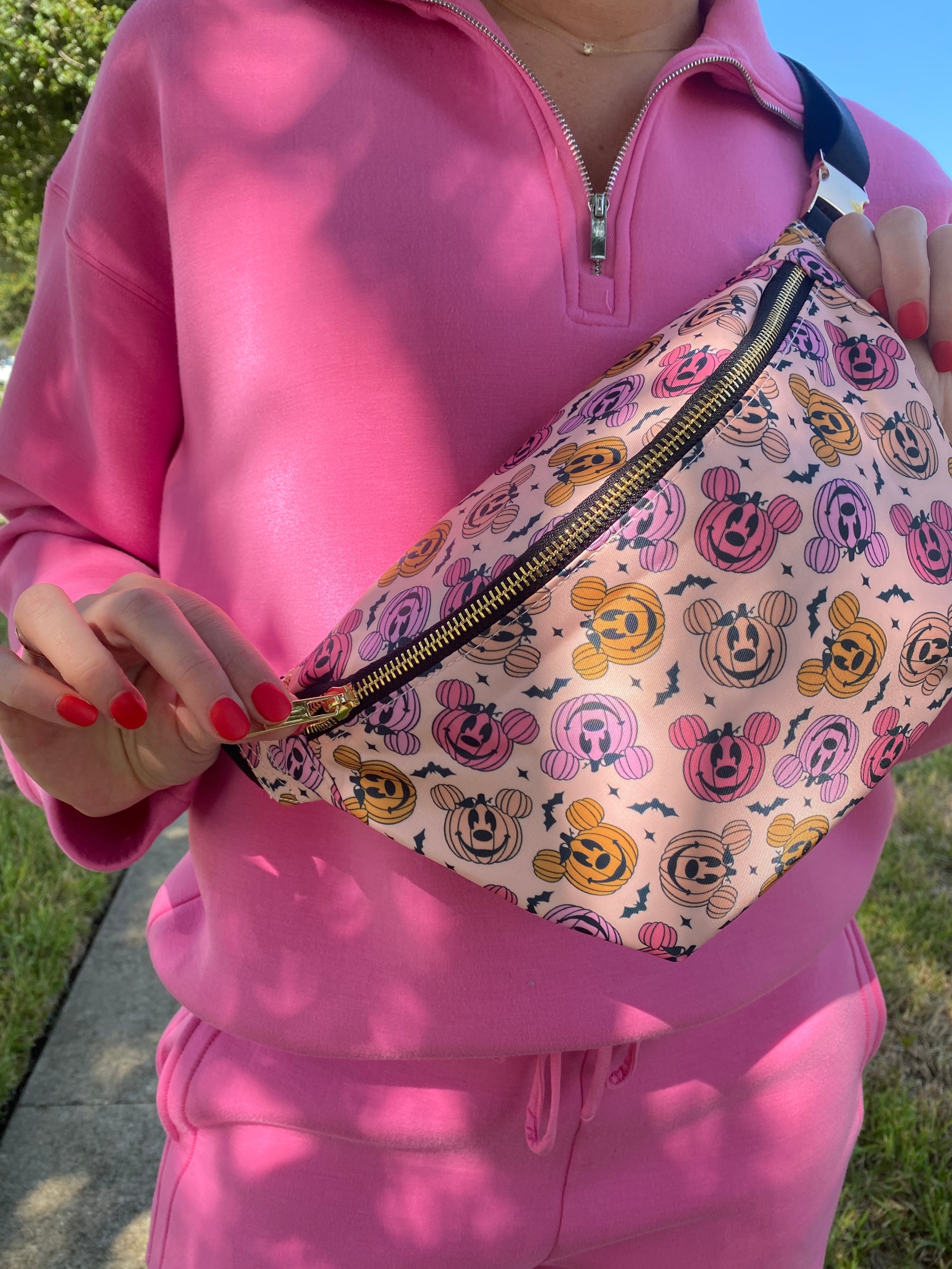 Halloween Pumpkin Mickey Fanny Pack