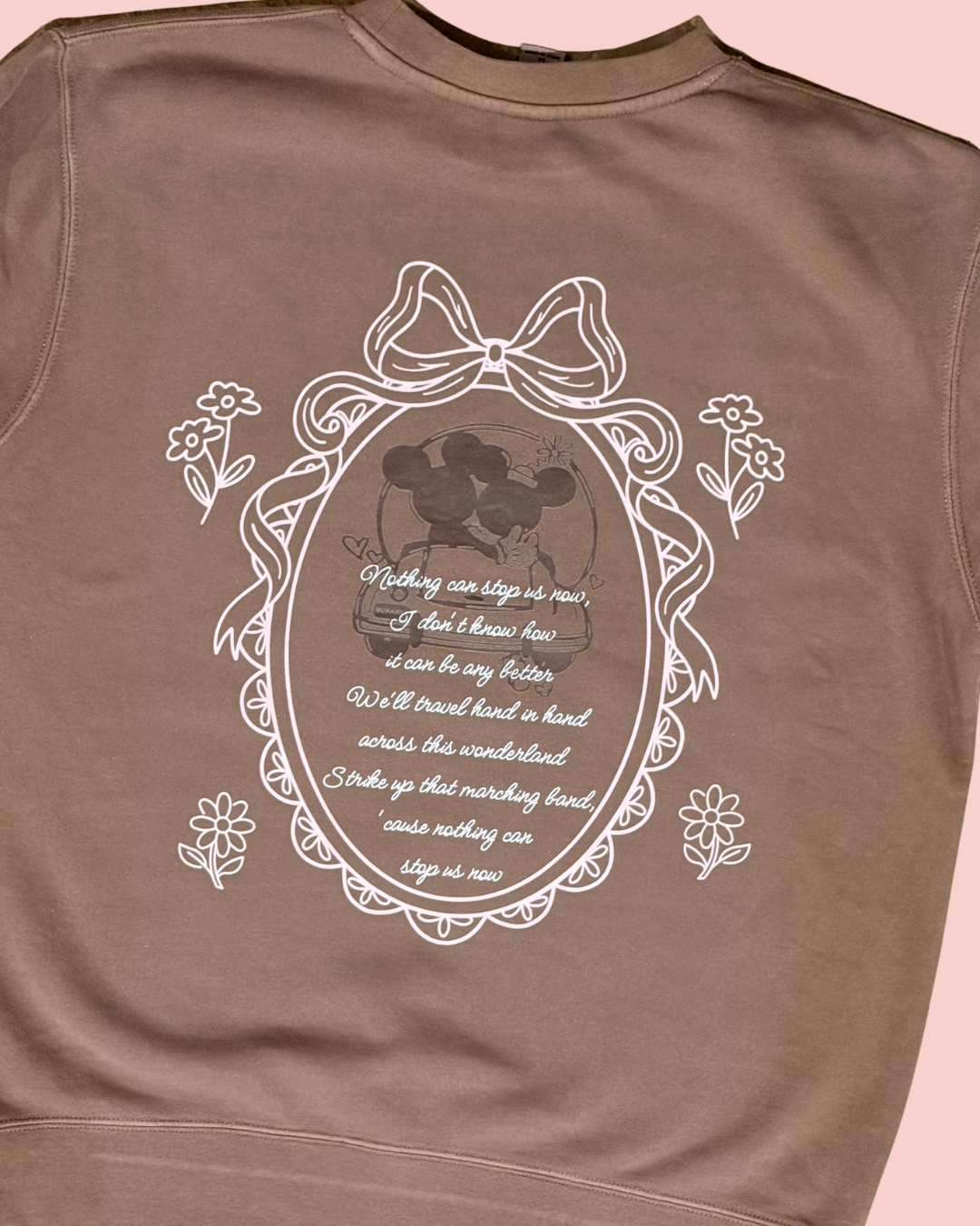 Nothing Can Stop Us Valentine's Crewneck Sweatshirt