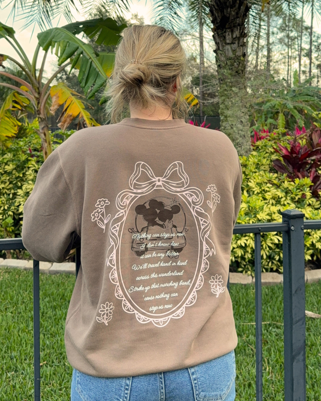 Nothing Can Stop Us Valentine's Crewneck Sweatshirt