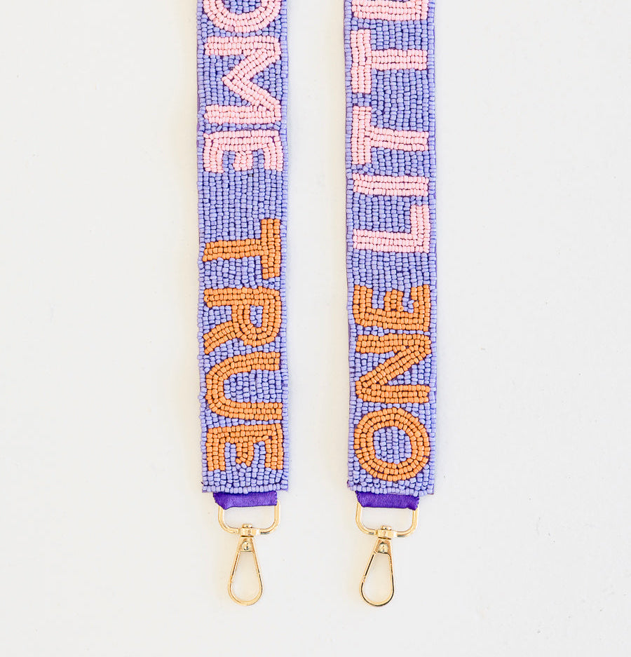 One Little Spark Beaded Purse Strap