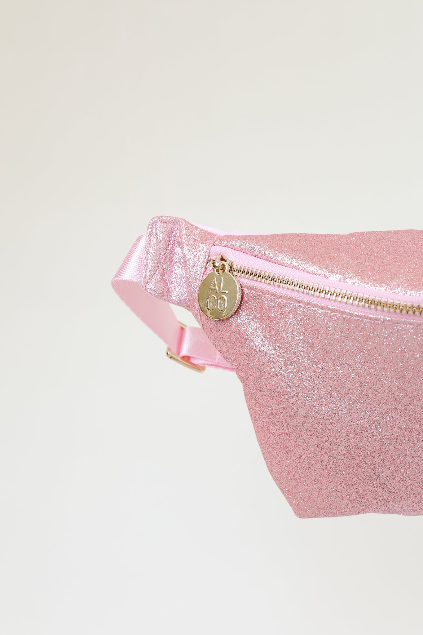 Pink Glitter Fanny Pack