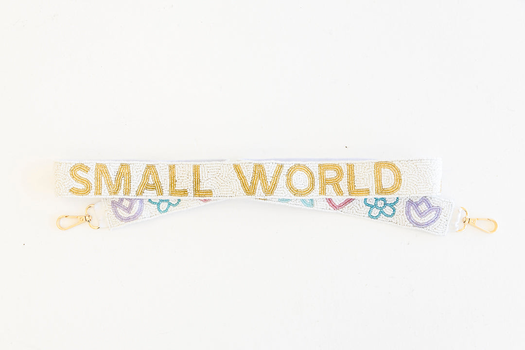 Small World Beaded Purse Strap